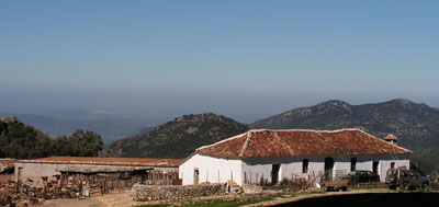 Ziegenhof in der Sierra de Grazalema