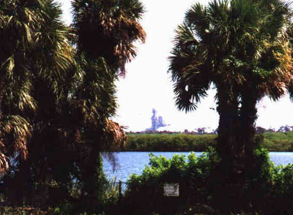 Blick auf Cape Canaveral