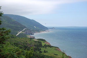 Blick vom Cabot Trail